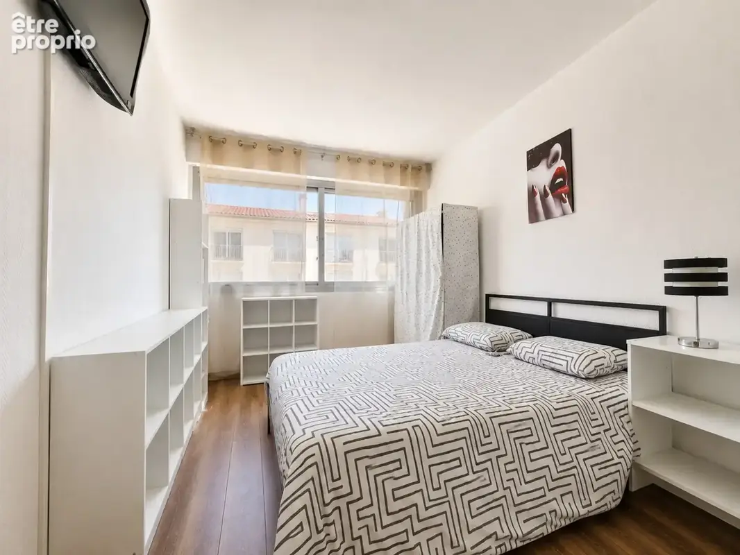 Exclusivité  canet-plage sud - t2 traversant • terrasse • vue mer • parking & cave - photo 9