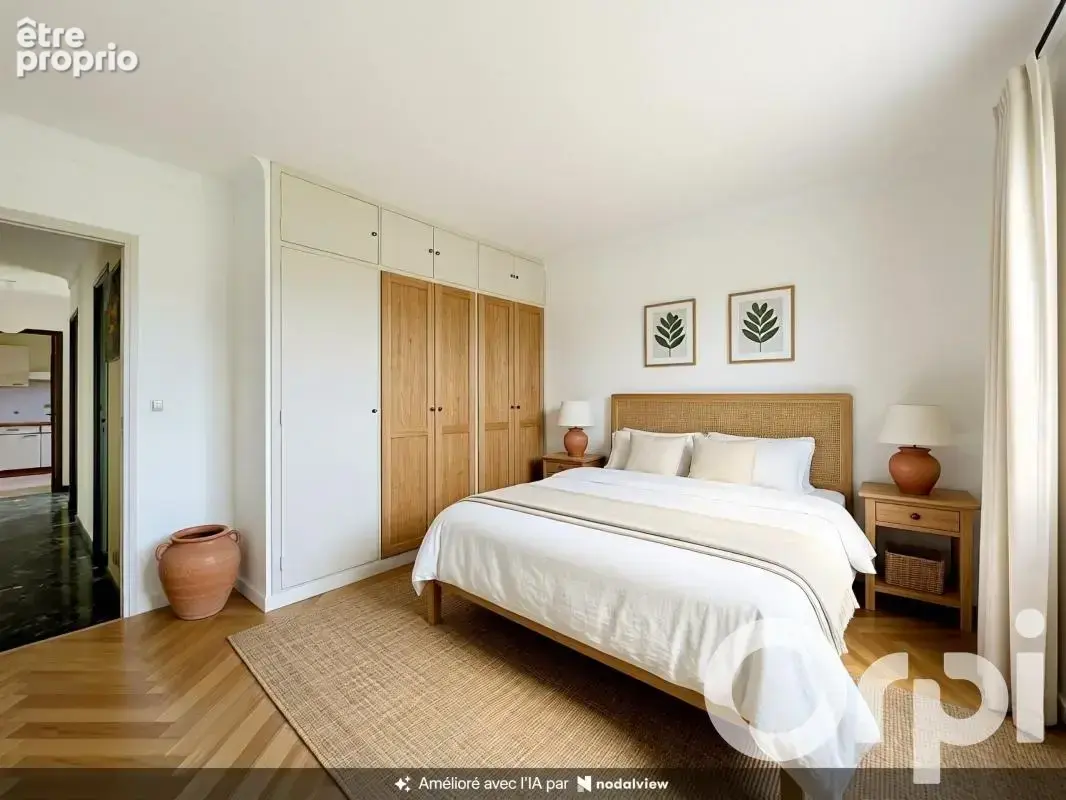 Haut de villa vue mer, À Vendre, 3P, cave, parking, jardin - photo 9
