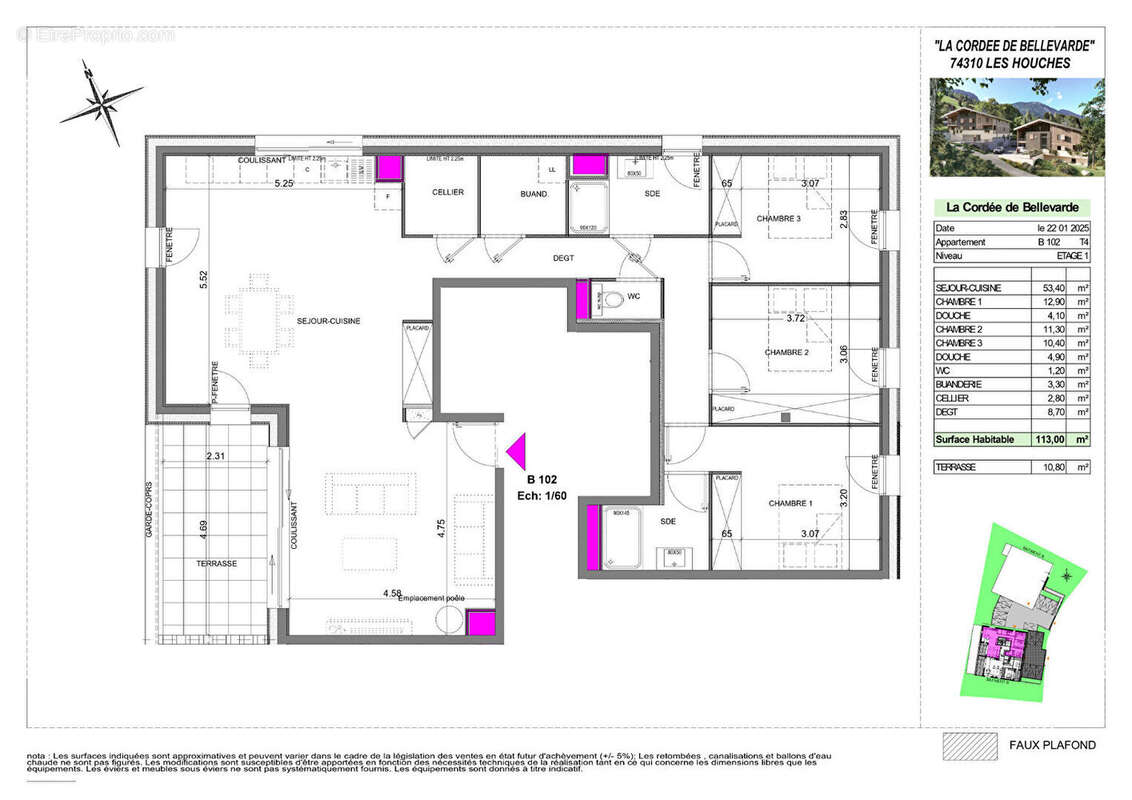 Appartement à LES HOUCHES