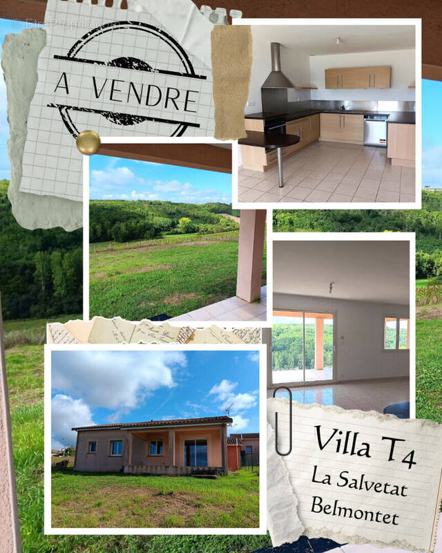 Maison à LA SALVETAT-BELMONTET