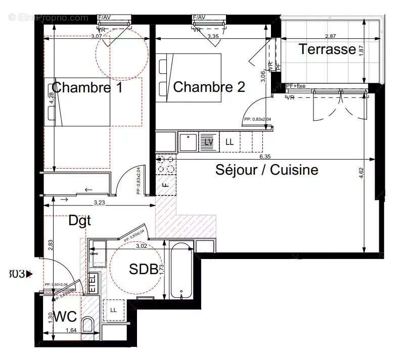 Appartement à NICE