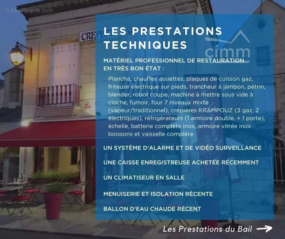 Commerce à MONTSOREAU