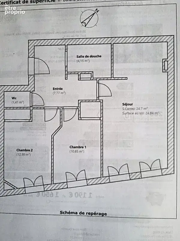Vieux Lille Appartement 2 chambres en RDC - photo 9