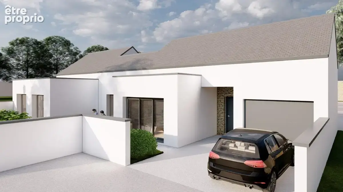 Maison contemporaine plain pied - 114 m² - grand champ centre - photo 2