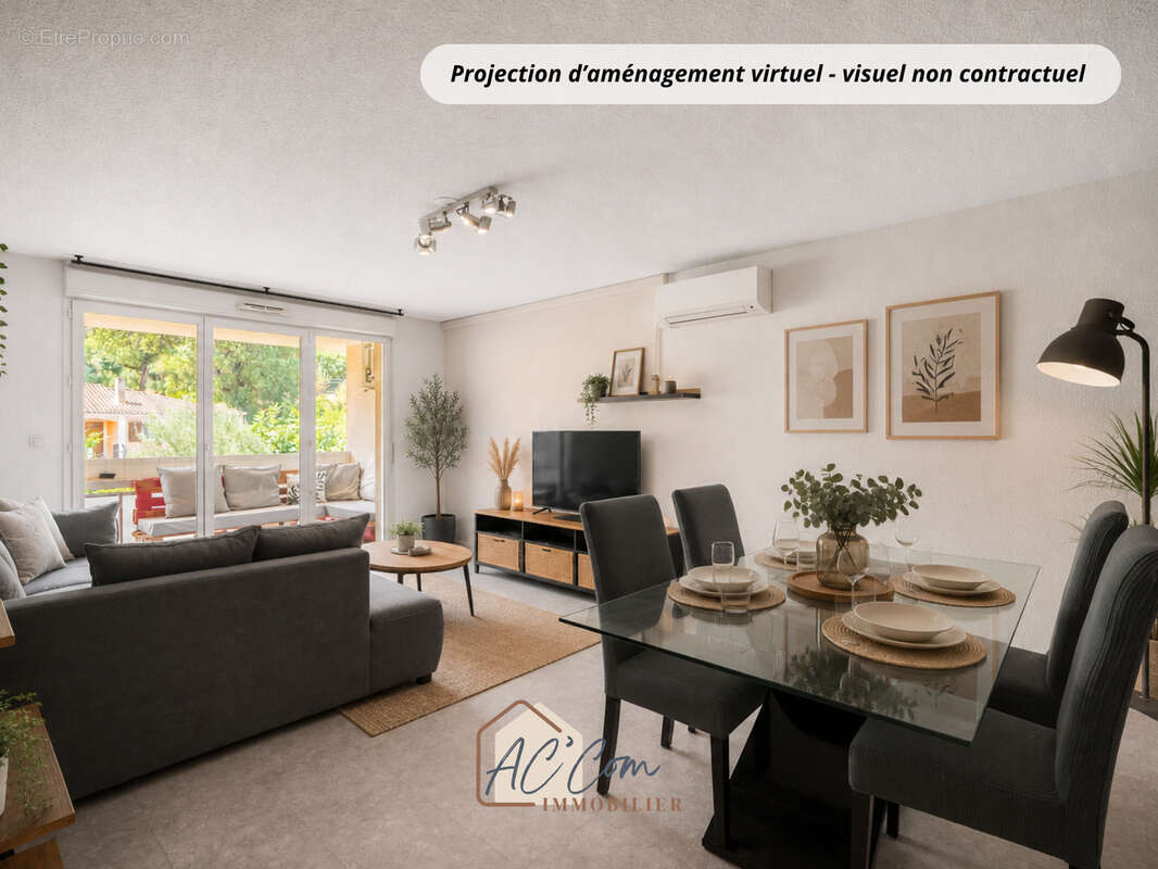 Appartement t4 79.65m2 en dernier etage avec terrasse et 2 parking en sous-sol - photo 3