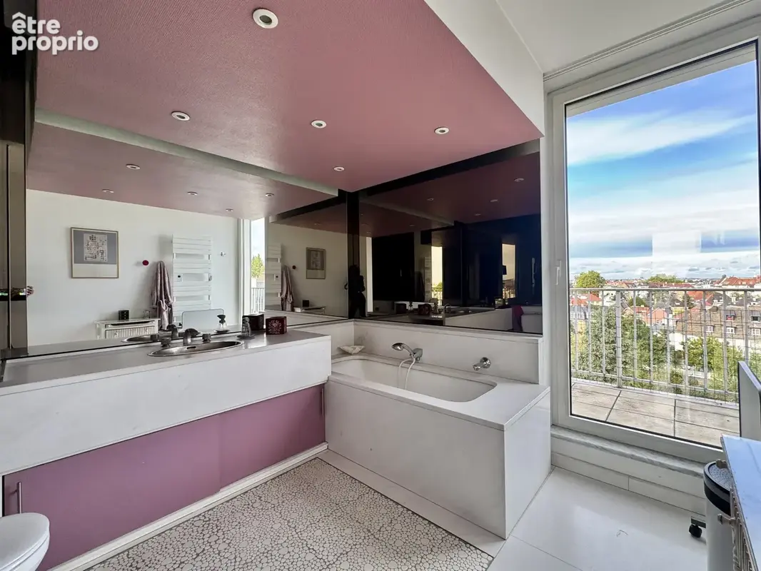 Penthouse de 86 m2 (pondéré) + cave + parking - photo 8