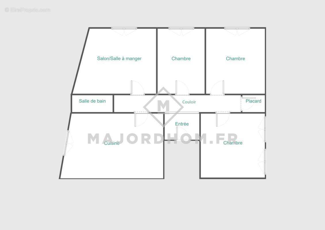 Appartement à MARSEILLE-1E