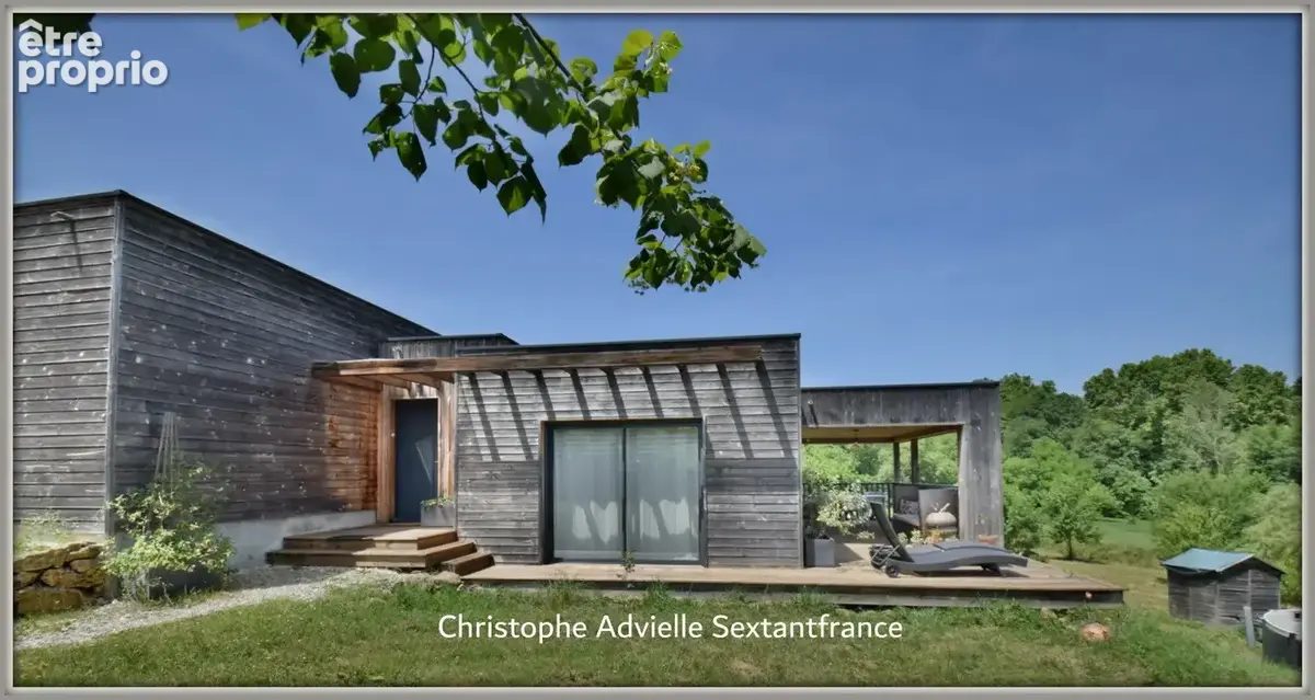 Maison ossature bois RT 2012, plain pied , 4 chambres, terrain de 6177 M2 en fond d'impasse avec belle vue - photo 2