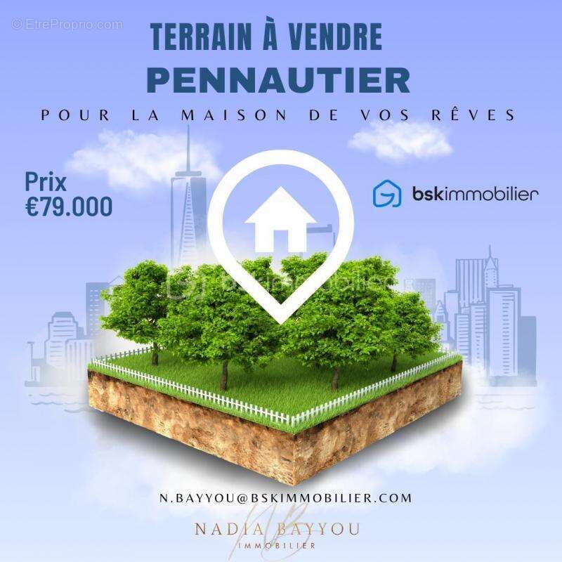 Terrain à PENNAUTIER