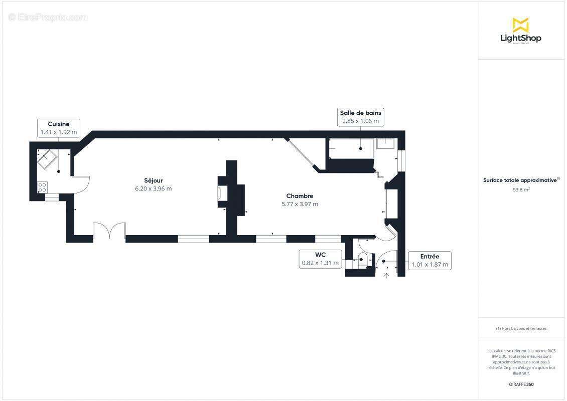 Appartement à PARIS-9E