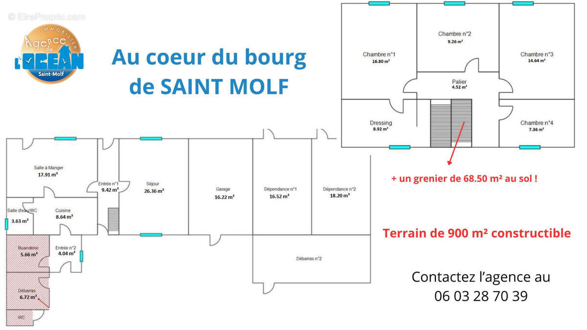 Maison à SAINT-MOLF
