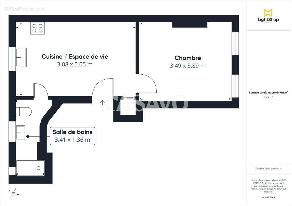 Appartement à SAINT-DENIS