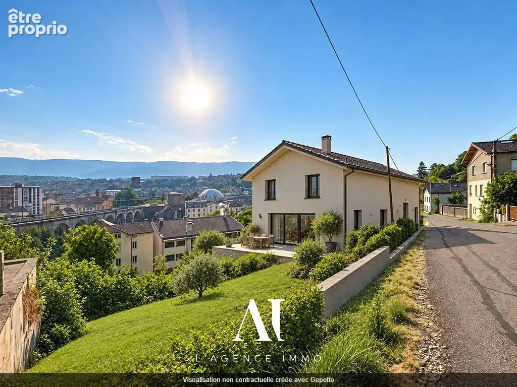 Terrain 1 100 m² à vendre à Lancrans (01200) - photo 1