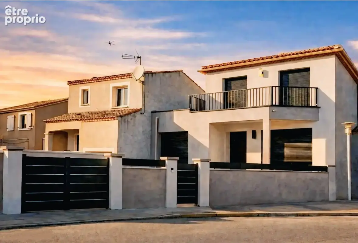 Villa contemporaine neuve 150 m2 - DPE A, piscine, beaux volumes et prestations soignées - photo 7