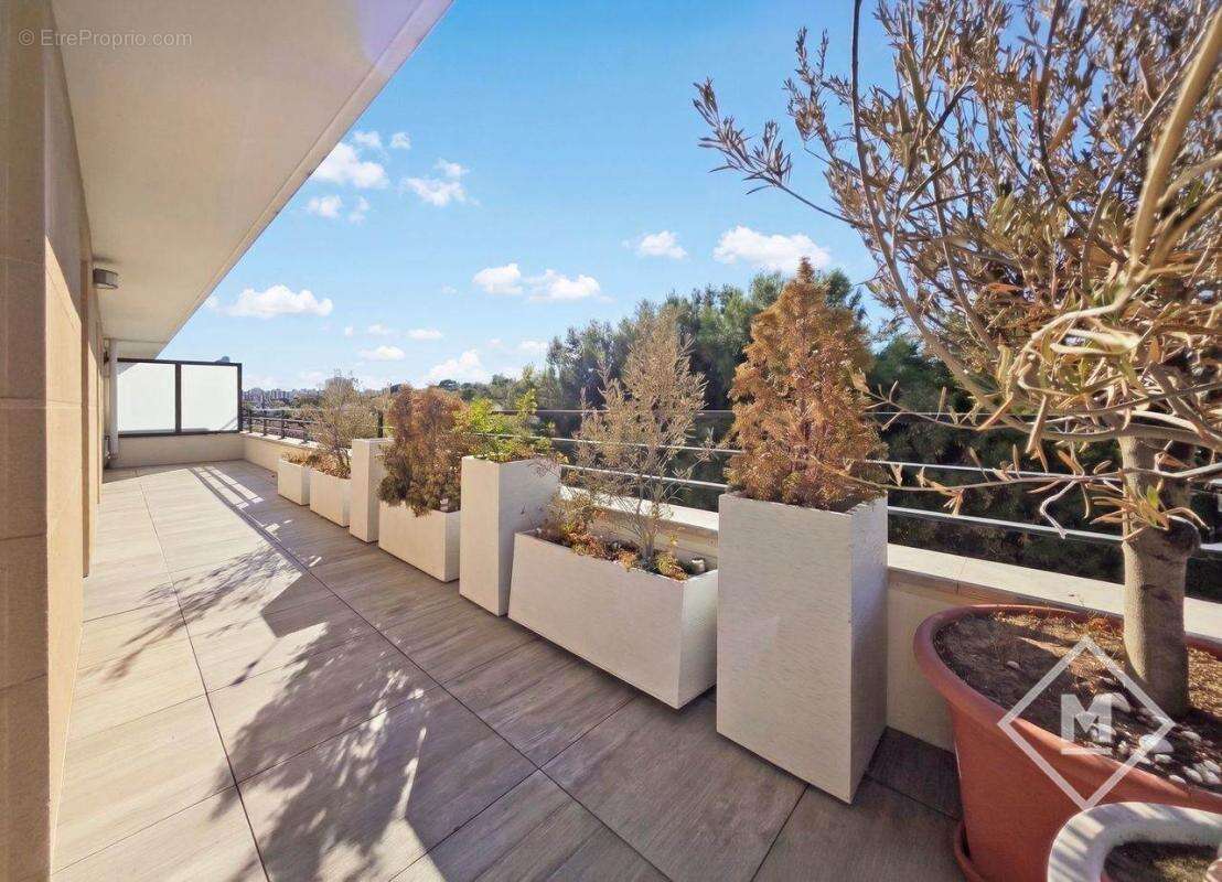 À découvrir sans tarder ! Superbe T3 coup de cœur en dernier étage avec terrasse de 40 m² – Château-Gombert - photo 3