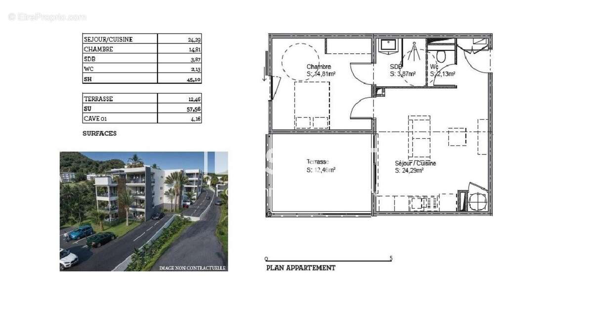 Photo 3 - Appartement à LE MARIN