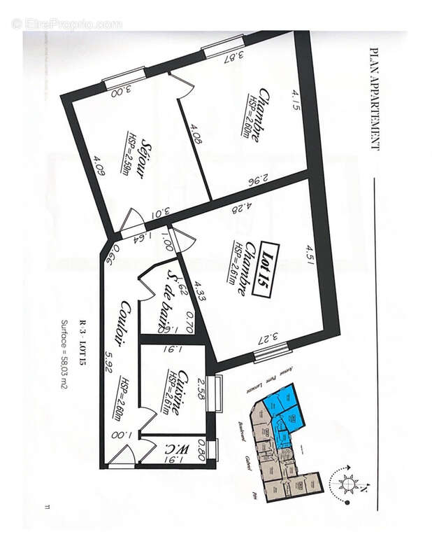 Appartement 3 pieces - hyper centre malakoff - photo 12