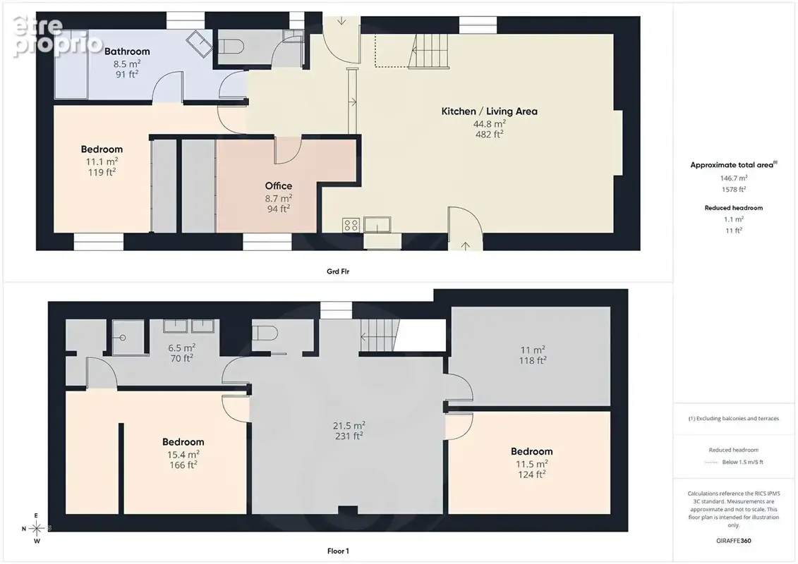 MORBIHAN -  Saint Jean Brevelay - Longère rénovée avec 4 chambres et 906 m2 de jardin - photo 17