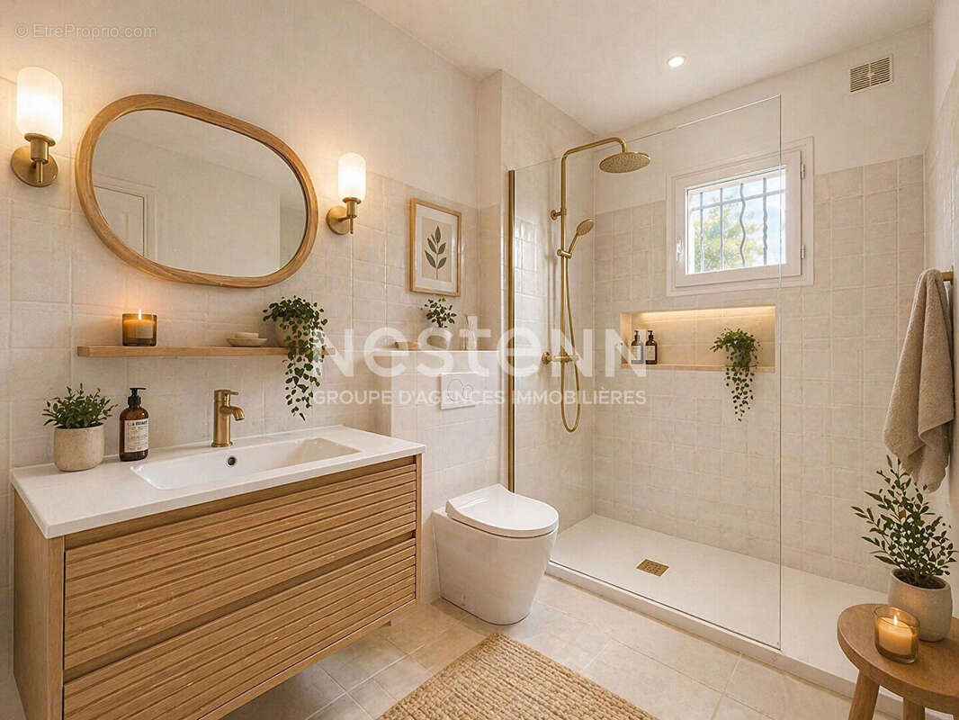 Le Cannet - Maison individuelle 93 m² - 700 m² terrain - Garage -Sud-Ouest - photo 9
