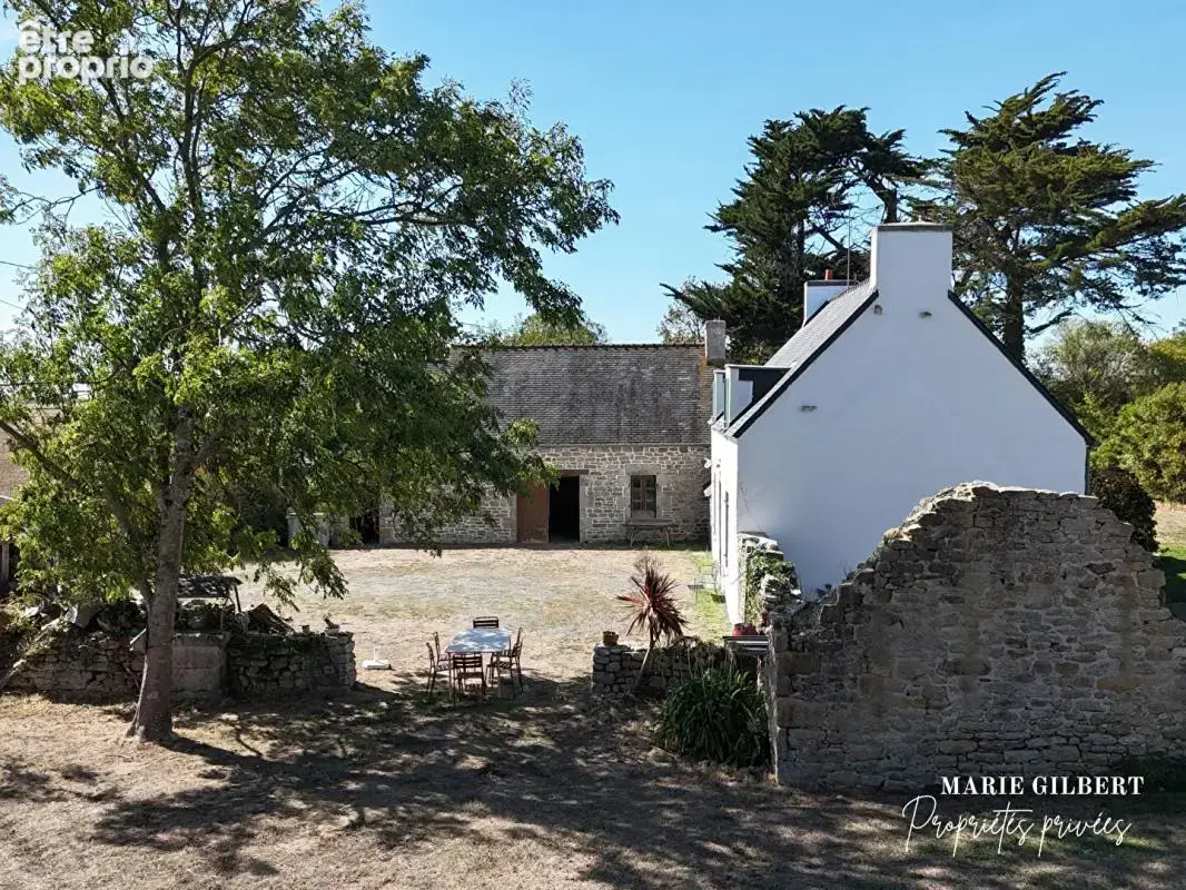 Exclusivité ! plomeur / la torche, maison en pierre avec 126 m² de dépendances, 3 chambres, terrain de 2 695 m² , proche mer - photo 15