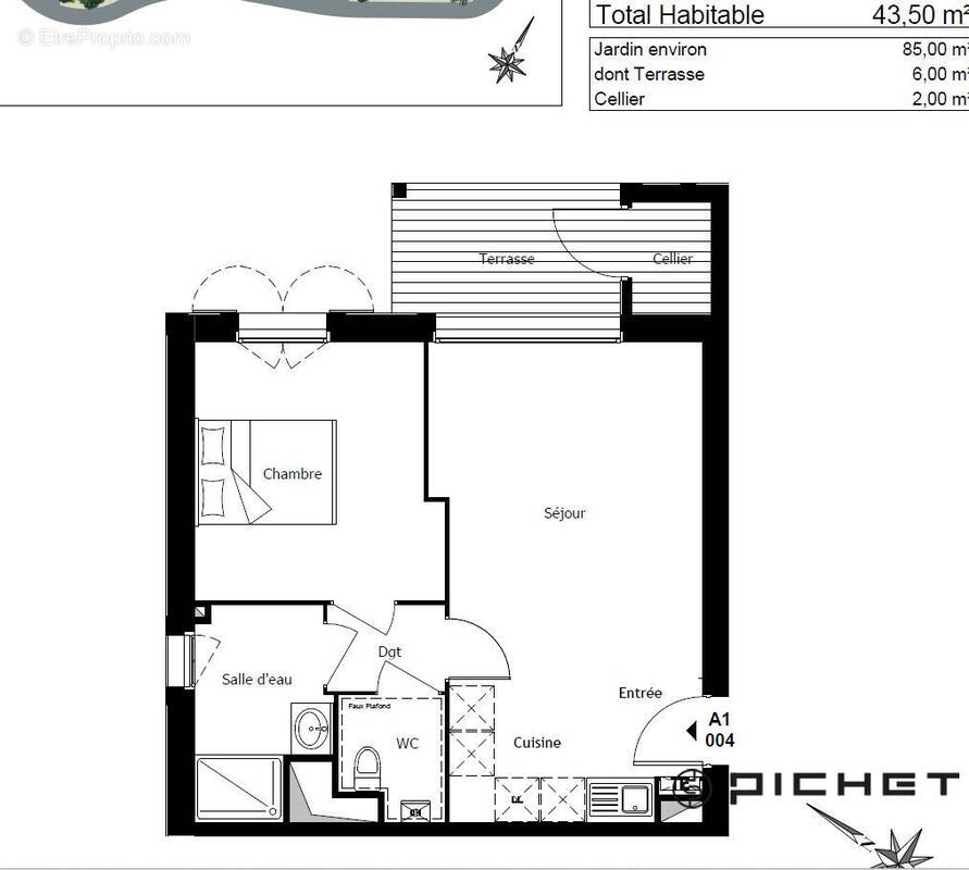 Appartement à MARCHEPRIME
