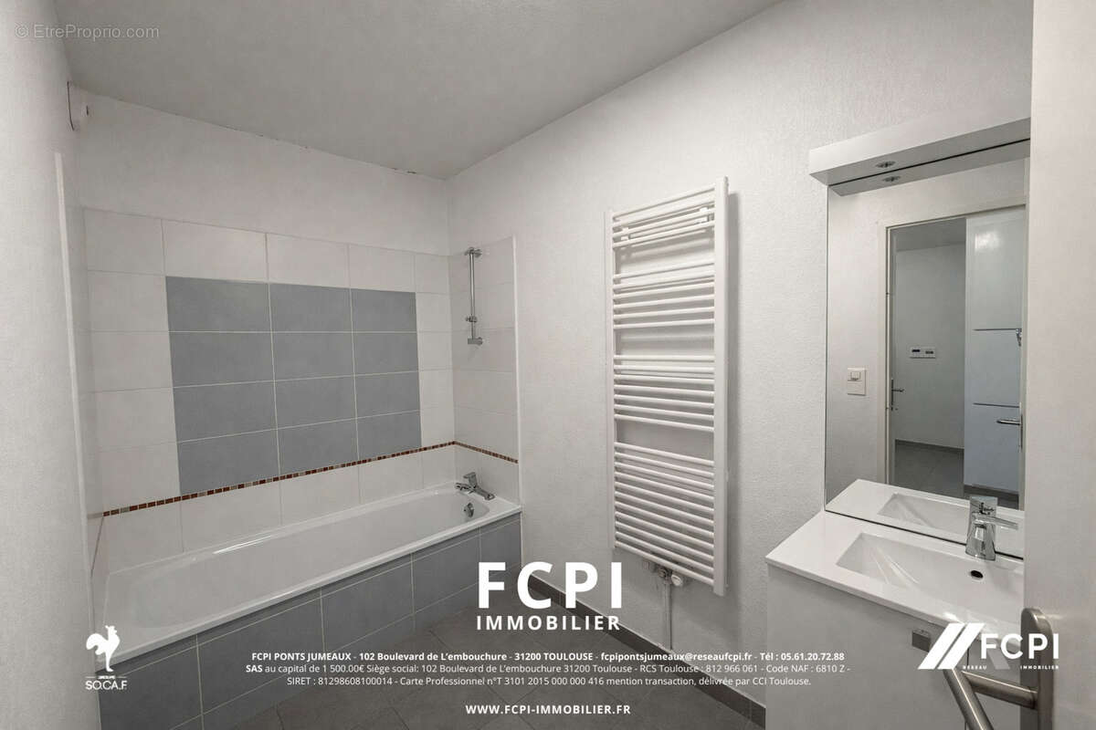 Appartement trois pièces 65 m2 - CUGNAUX - photo 11