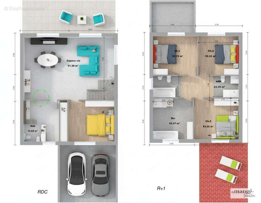 Maison à SAINT-JUST-CHALEYSSIN