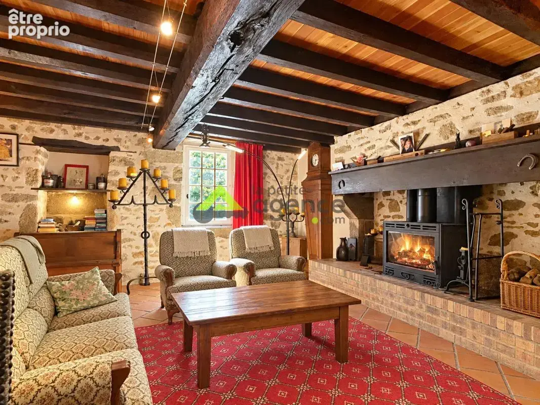 Belle propriété en pierres avec grange, verger, source et bo - photo 4