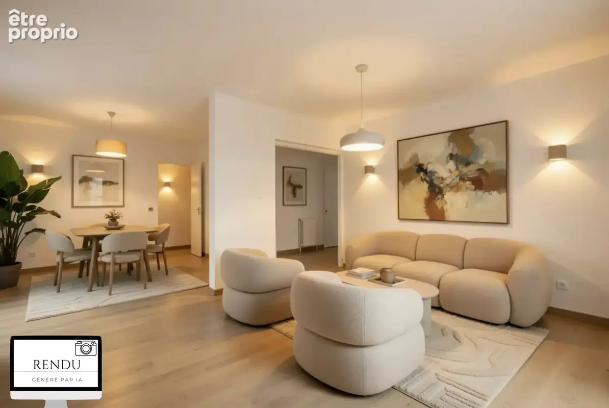 Appartement T4 – Dernier étage – Vue dégagée – Parc arboré - photo 5