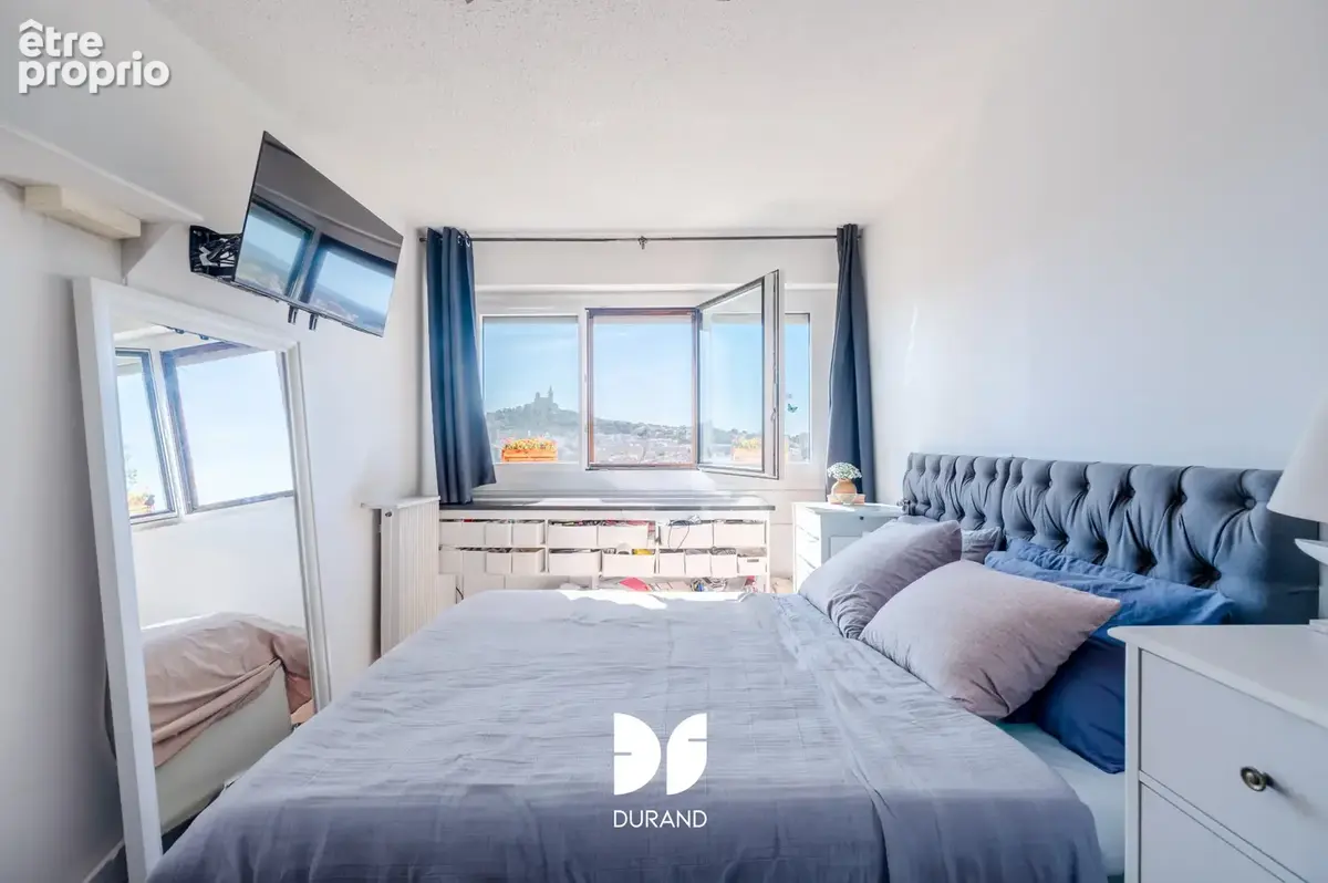 Appartement - type 3 - vue panoramique - loue - 13006 marseille - photo 6