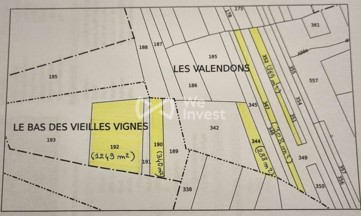 Terrain à GERMIGNY-L'EVEQUE