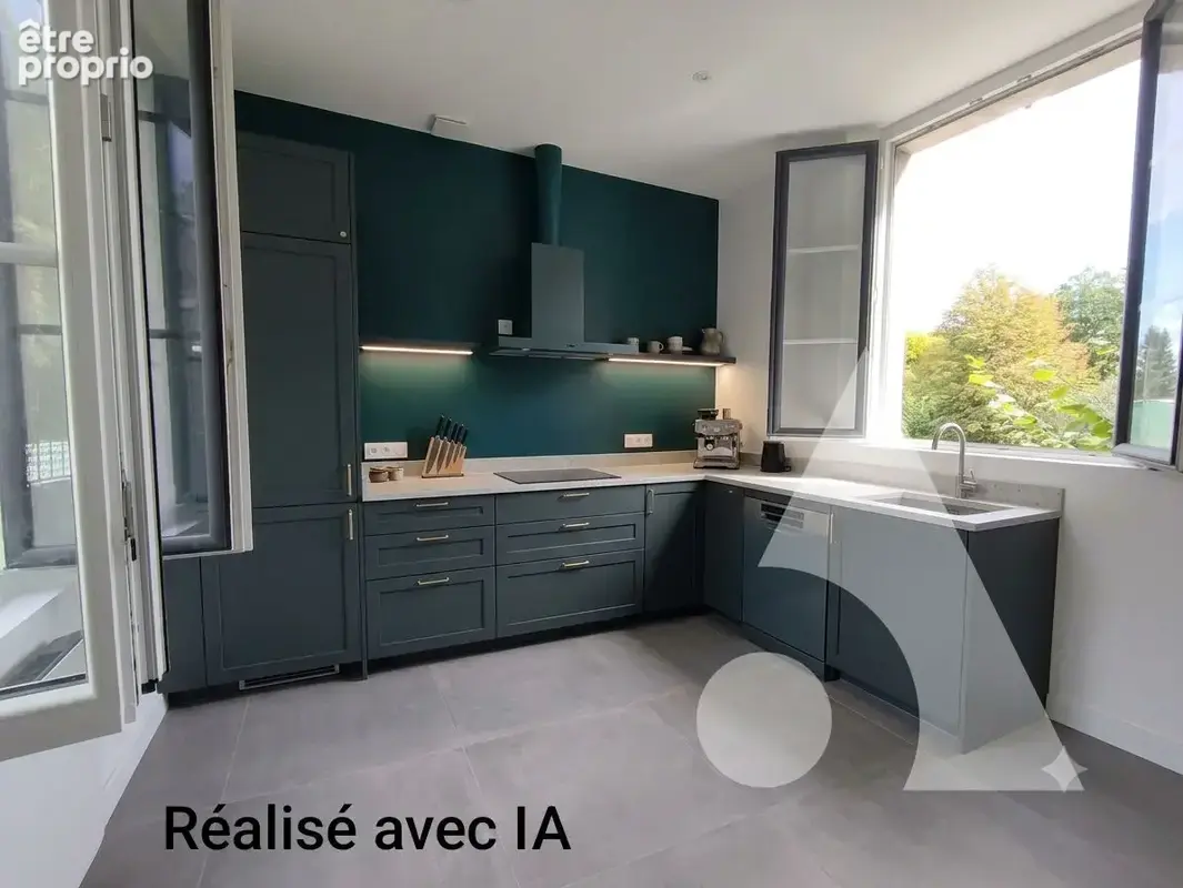 Maison rénovée 2 chambres + bureau / penderie - jardin - photo 4