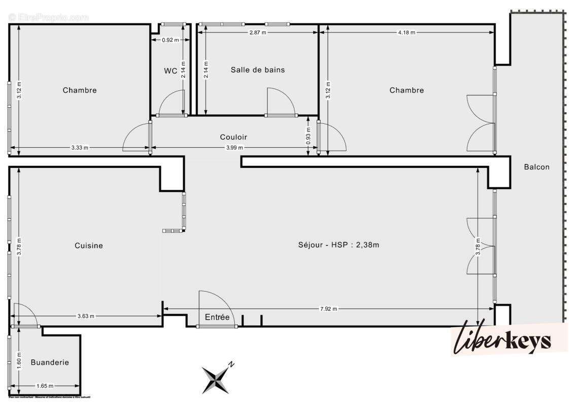 Appartement à FONTAINES-SUR-SAONE