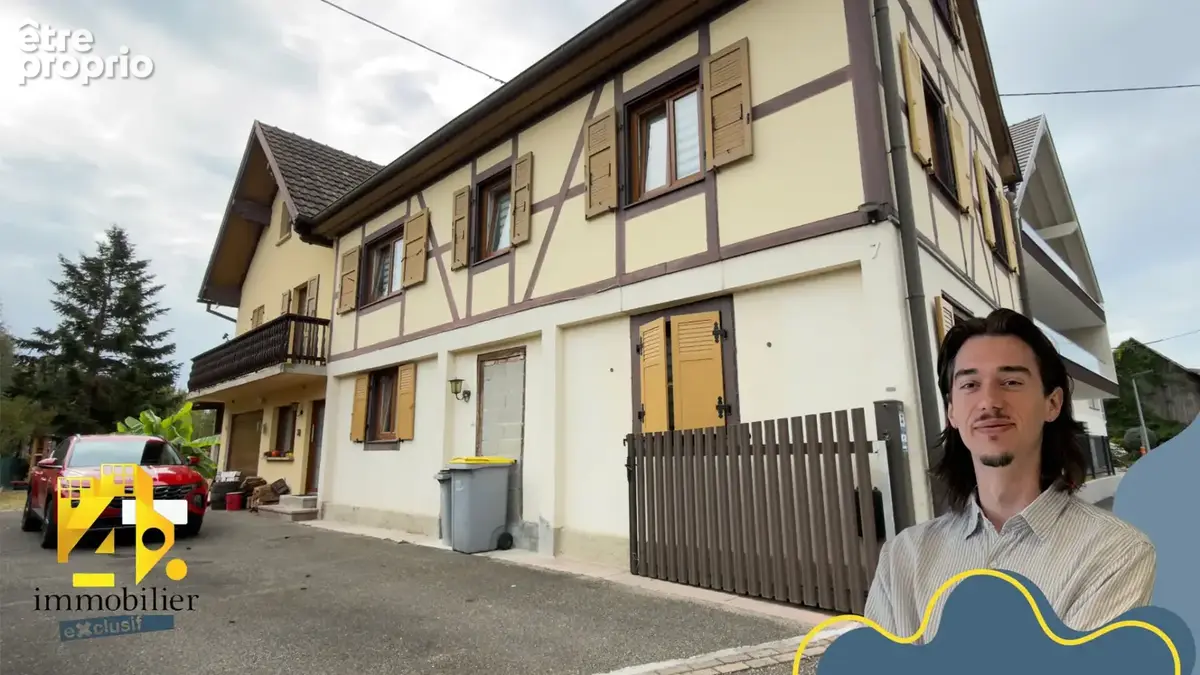 Sermersheim - Maison familiale de 186 m² entièrement rénovée, avec dépendance et jardin - photo 1