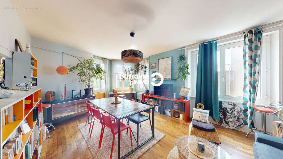 A vendre brest saint martin appartement t5 100m² 3 chambres - photo 3