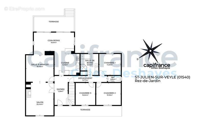 Maison à CHATILLON-SUR-CHALARONNE