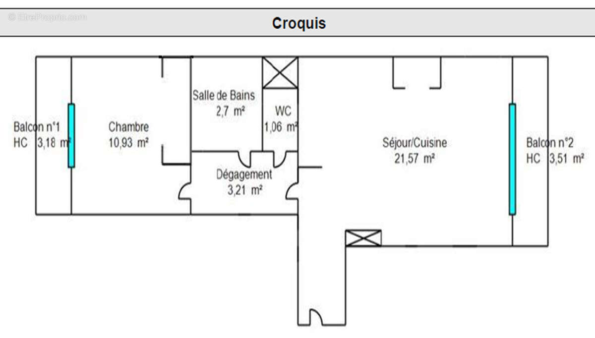 Appartement à FONTENAY-LE-FLEURY
