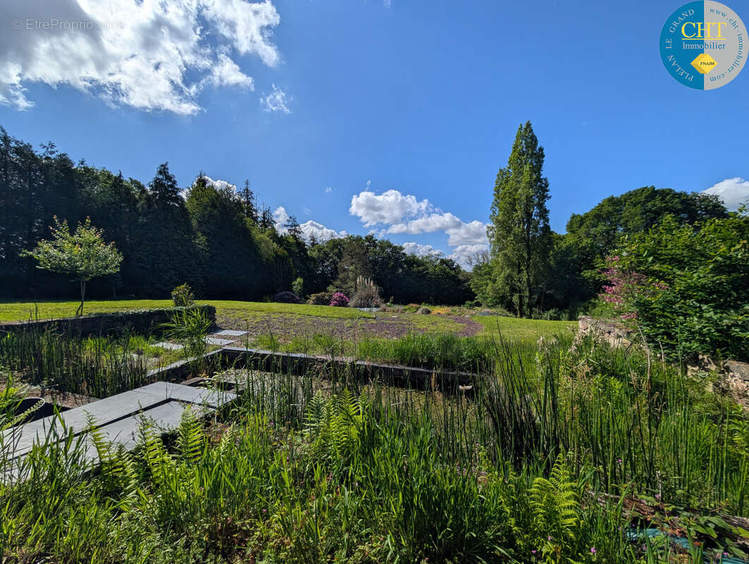 Exclusivité : magnifique maison et son étang privatif   paimpont (35380) avec cht immobilier - photo 49