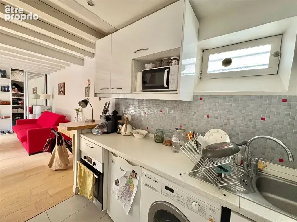 * exclusivite* / rue guisarde / charmant studio / vendu meuble / calme absolu - photo 5