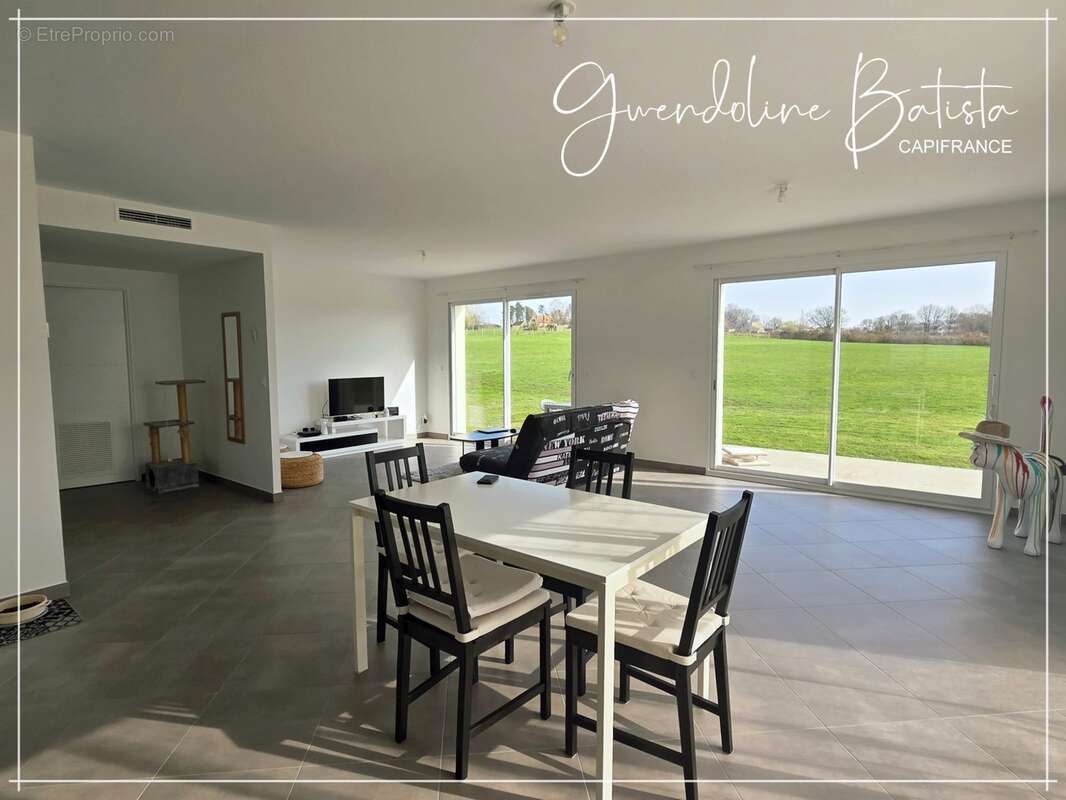 SOUS OFFRE - Maison Plain-pied 110m² - 3 chambres - Terrain 3046m² avec vue dégagée - DPE A - LA FORCE - photo 3