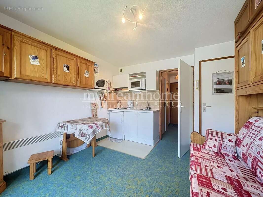 Studio cabine ski aux pieds a praz sur arly (74120) - photo 3