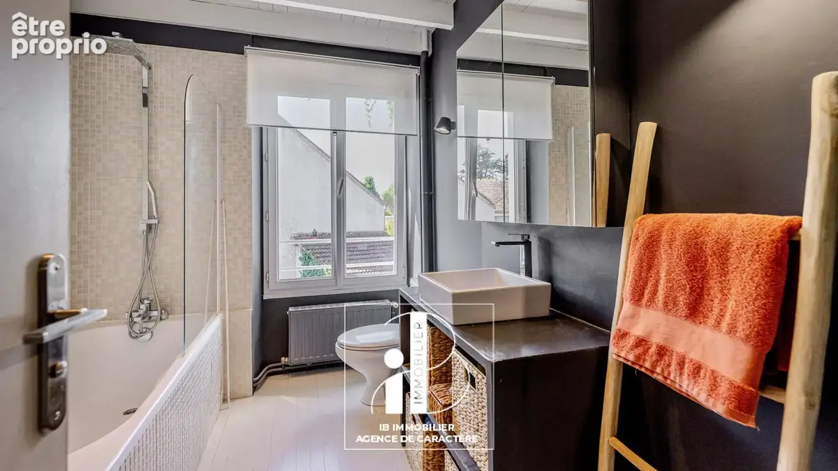Bourron-marlotte – maison ancienne de caractère 210 m² – jardin clos 518 m² - photo 16