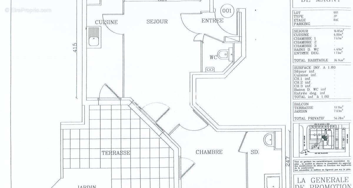 Appartement à MAGNY-LE-HONGRE