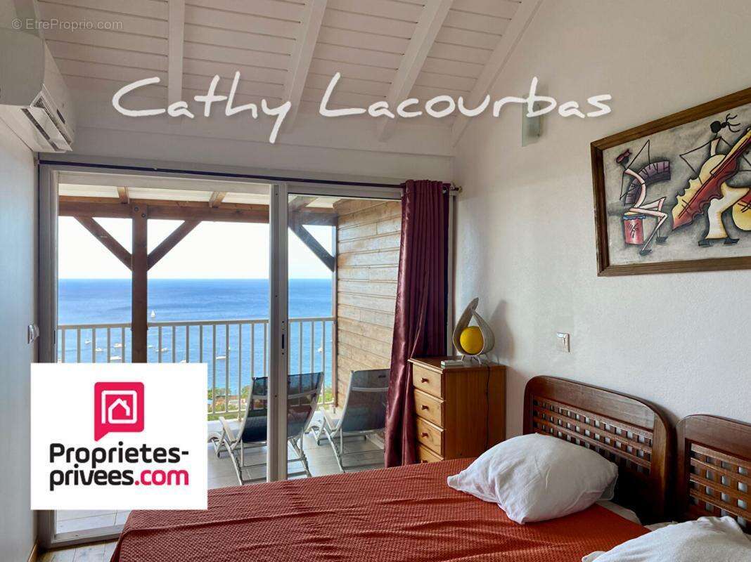 Superbe Appartement T3 Duplex, vue exceptionnelle mer, piscine - Bouillante - photo 4