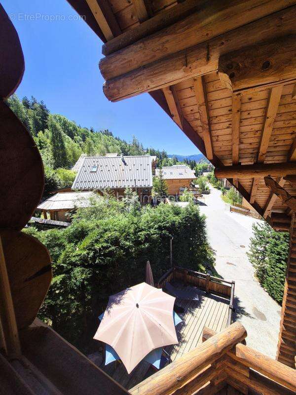  chalet d'exception en rondins – all0s – prestations haut de gamme – vue panoramique  - photo 15