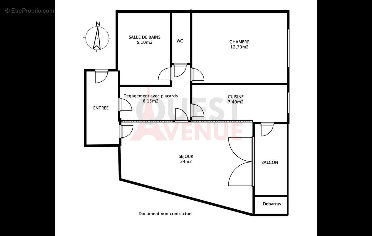 Appartement à BOULOGNE-BILLANCOURT
