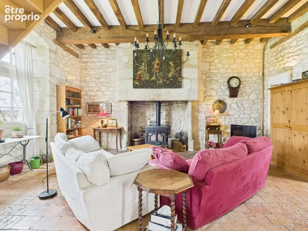 Maison en pierre magnifiquement rénovée près d'un village - photo 8
