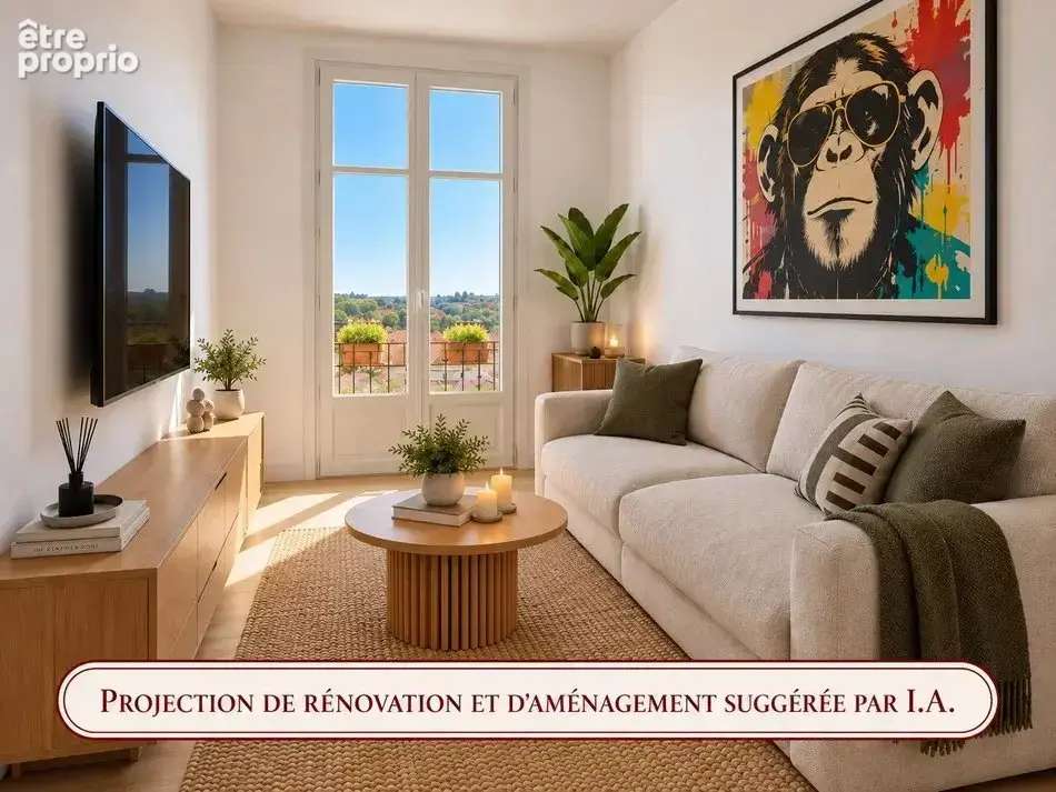Proche Libération 2 et 3 Pièces à rénover vues panoramiques - photo 33