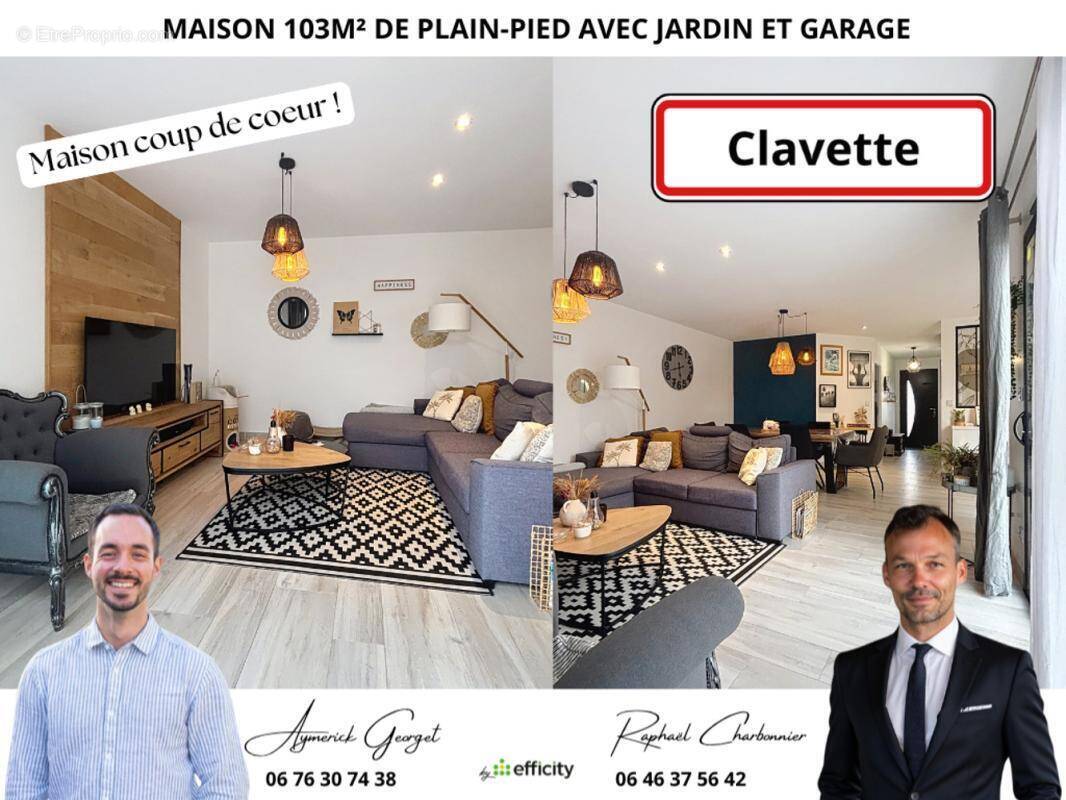 Maison à CLAVETTE