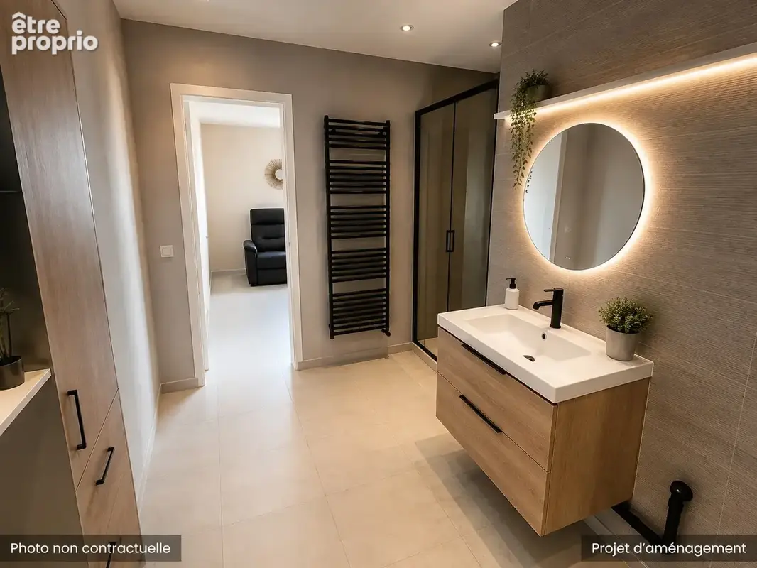 Maison 6 pieces de 102 m2 avec 5 chambres (quartier huchet) - photo 8
